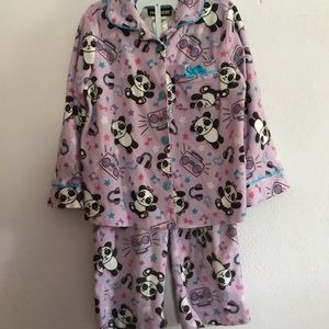 Joe Boxer girls pajama set. Size 2T.